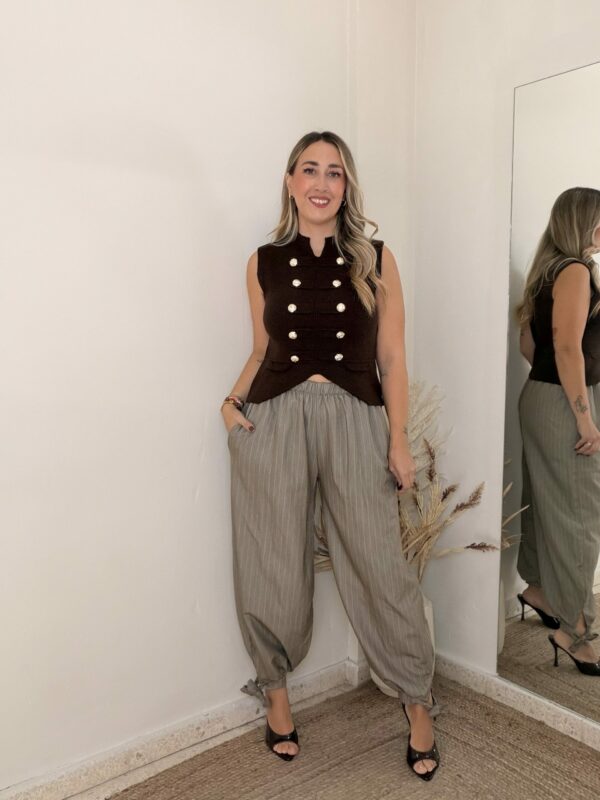 Pantalón DIPLOMÁTICO TOPO