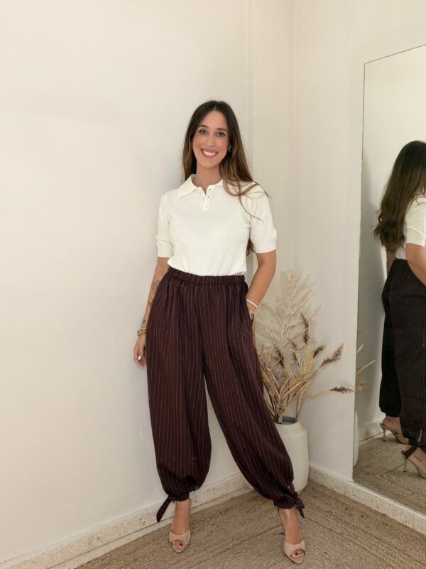 Pantalón DIPLOMÁTICO BURDEOS