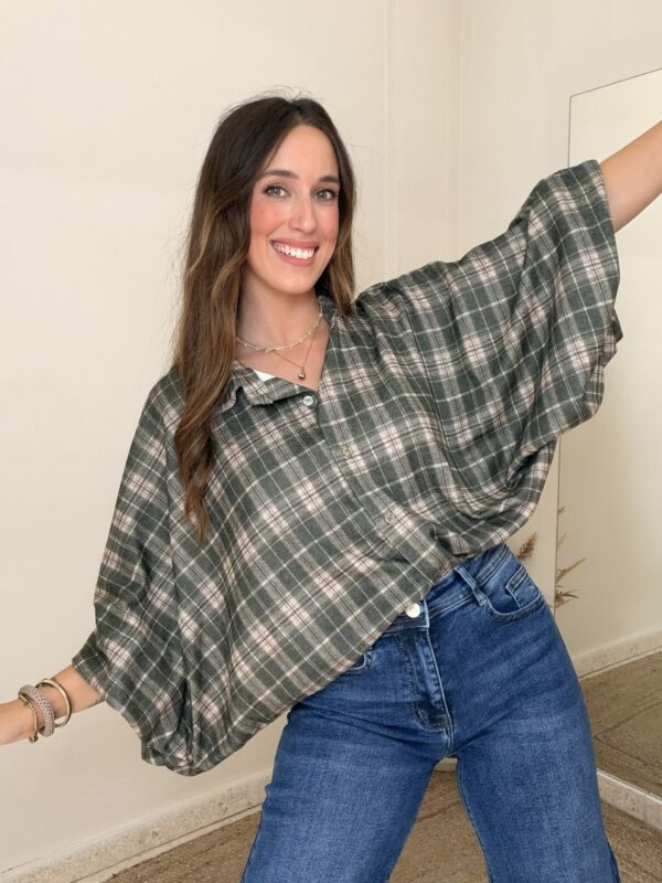 Camisa LEÑA VERDE