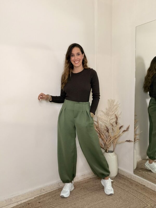 Pantalón AIRE PUÑO VERDE