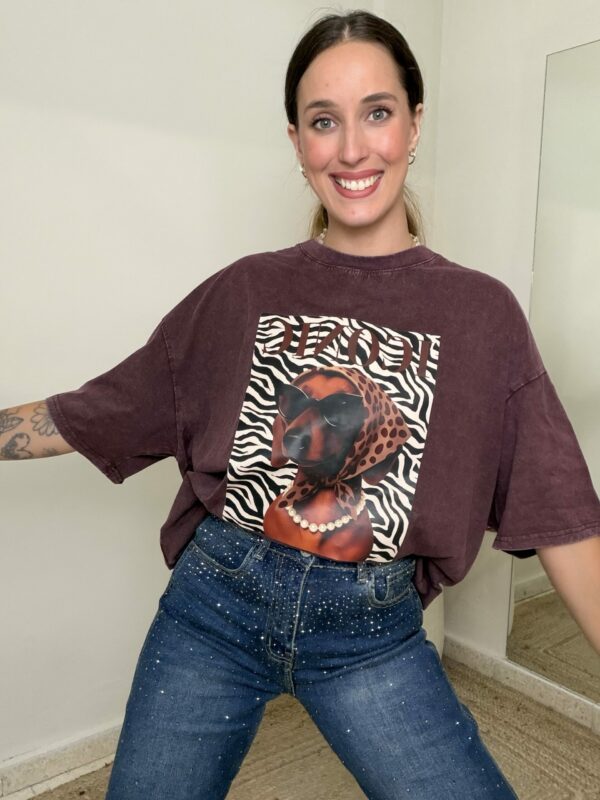 Camiseta OVER CEBRA