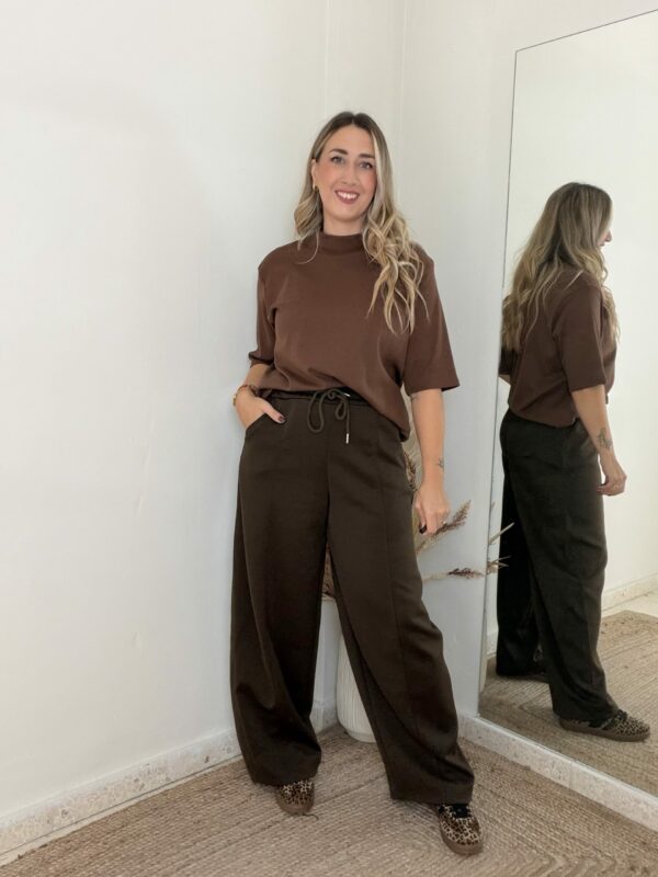 Pantalón COSTURA CHOCOLATE