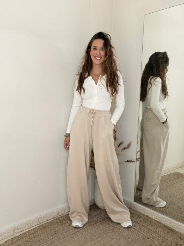 Pantalón COSTURA BEIGE