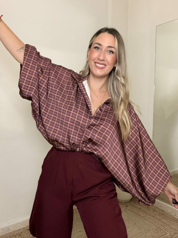 Camisa RASO BERENJENA