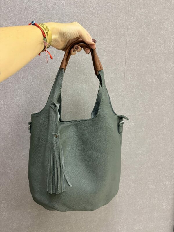 Bolso SUAVE FLECOS MARENGO