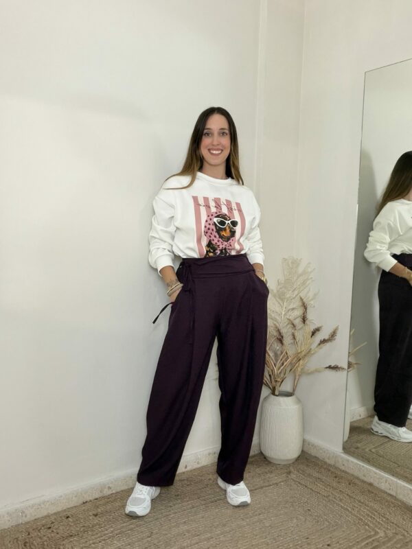 Pantalón INSPI BERENJENA