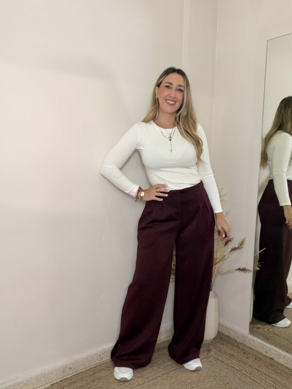 Pantalón AIRE BERENJENA