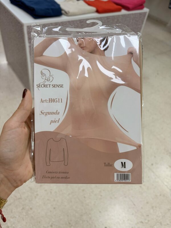 Camiseta SEGUNDA PIEL BEIGE